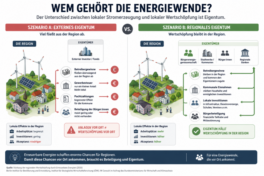 Das große Geld der Energiewende liegt nicht in Symbolbeteiligung