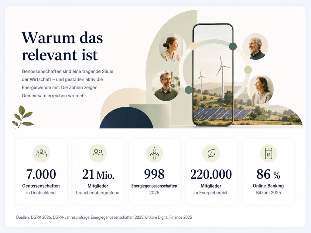 Digitaler Beitritt: Was sich 2025 für Genossenschaften geändert hat